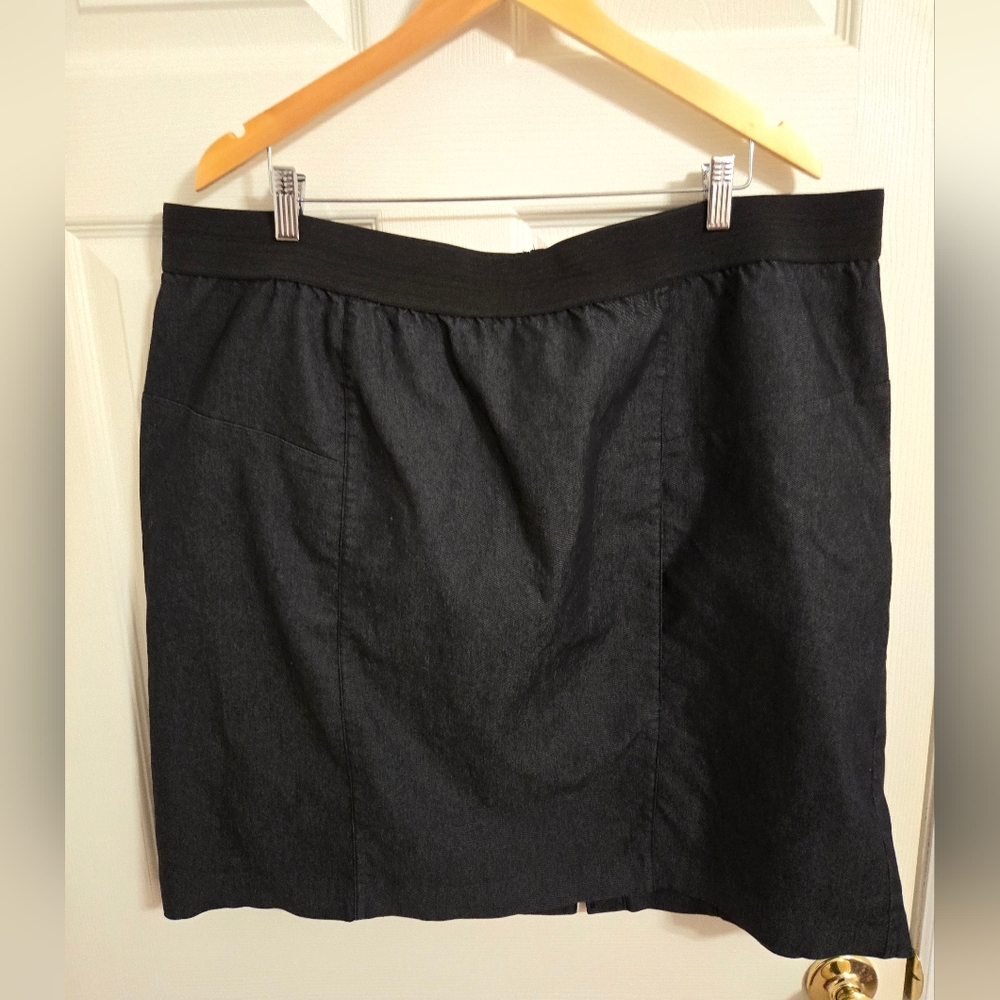 Lane Bryant Classic Black Women's Pencil Skirt Size 24
